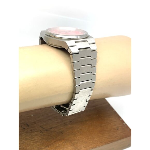 Tissot PRX Women's Watch Swiss Quartz Pink Dial Silver Steel 35mm T1372101133100 - Picture 13 of 15